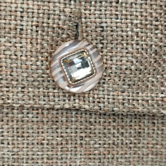 Waistcoat Vest Button Front Pockets Woven Flax Fiber Unisex Possible 40" Blazo - Picture 5 of 7